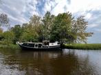 Motor grundel met prachtige ligplaats en landje in Friesland, Watersport en Boten, Ophalen, Gebruikt, Staal, Diesel