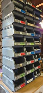 Partij stapelbakken voor gereedschap of magazijn, Doe-het-zelf en Verbouw, Kratten en Dozen, Ophalen, Doos, Minder dan 35 cm, Minder dan 50 cm