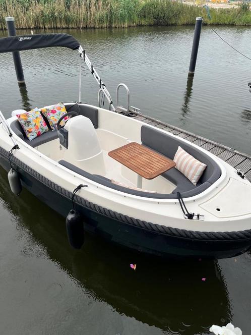 Prachtige Oud Huijzer 471 Tender, vaarklaar compleet, Watersport en Boten, Sloepen, Zo goed als nieuw, Tot 10 pk, 3 tot 6 meter