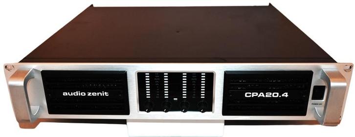 Audio Zenit versterker CPA20.4, Audio, Tv en Foto, Professionele Audio-, Tv- en Video-apparatuur, Zo goed als nieuw, Audio, Ophalen of Verzenden