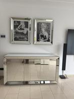 spiegel Dressoir en salon tafel, Ophalen of Verzenden, Gebruikt, 25 tot 50 cm