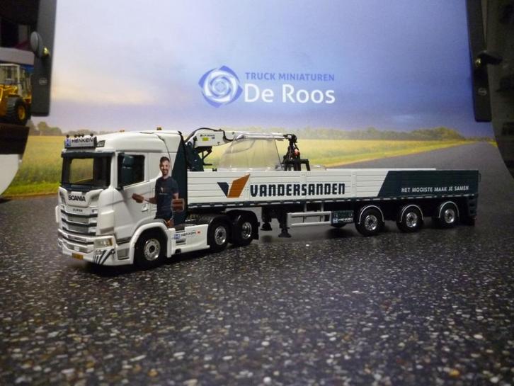 WSI Scania Henken in kleuren Van der Sanden, Hobby en Vrije tijd, Modelauto's | 1:50, Nieuw, Bus of Vrachtwagen, Wsi, Ophalen of Verzenden