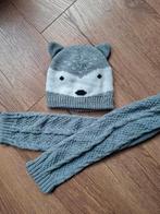 Sjawl met muts, maat 6-12 mnd, Kinderen en Baby's, Kinderkleding | Mutsen, Sjaals en Handschoenen, Ophalen of Verzenden, Zo goed als nieuw