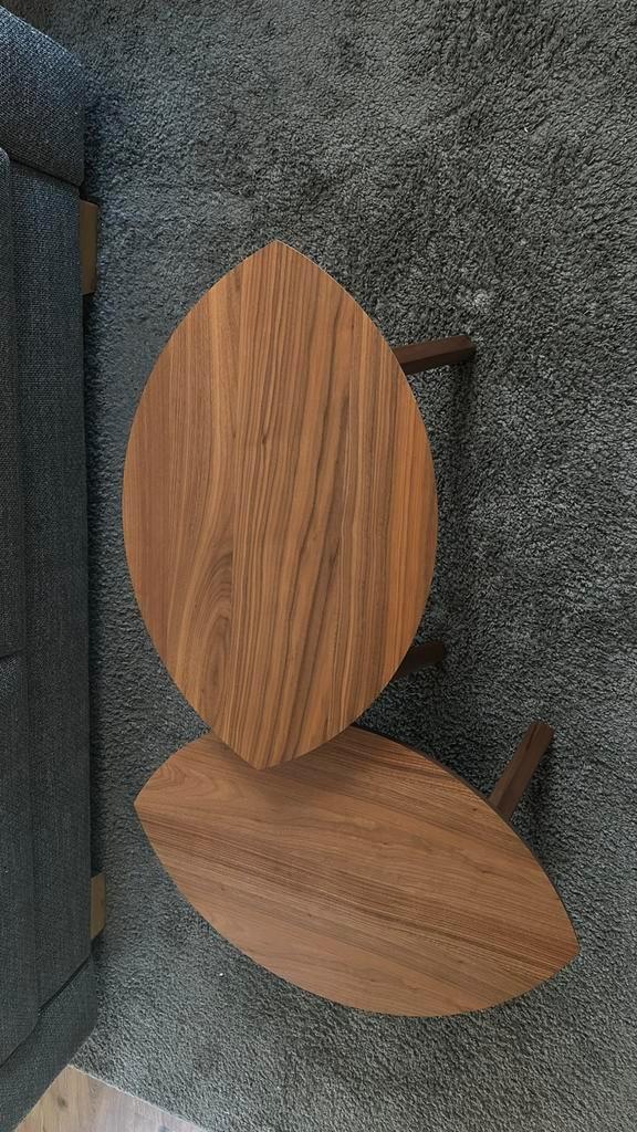 Salontafel/bijzettafels Stockholm Ikea, Huis en Inrichting, Tafels | Bijzettafels, Gebruikt, Ovaal, 75 cm of meer, Ophalen