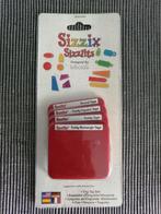 Sizzix - Sizzlits - Tiny Tags, Hobby en Vrije tijd, Scrapbooking, Ophalen of Verzenden, Nieuw, Frame of Mal, Sizzix