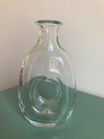 Vintage | handgeblazen mid-century helder glazen kan, Glas of Glazen, Ophalen of Verzenden, Overige stijlen, Glas
