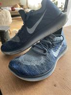 Nike Free run flyknit 2017, Verzenden, Zo goed als nieuw, Blauw, Sneakers of Gympen
