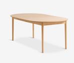 MARSTRAND Eettafel MARSTRAND Ø110/110x200 eiken YISK, Ophalen, 50 tot 100 cm, Zo goed als nieuw, Vijf personen of meer