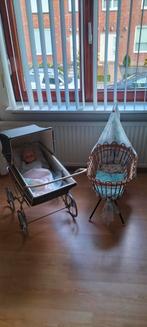 Vintage poppenwagen en poppenbedje, Ophalen