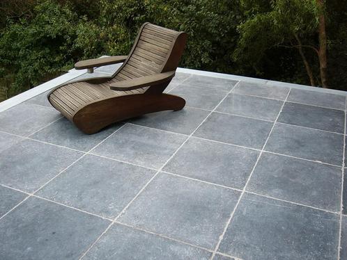 landelijke terrastegels Vietnamese Hardsteen 60x60 cm, Tuin en Terras, Tegels en Klinkers, Nieuw, Terrastegels, Natuursteen, Ophalen