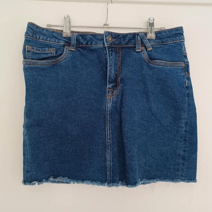 Als NIEUW blauwe denim spijker rok America Today - maat M, Kleding | Dames, Rokken, Zo goed als nieuw, Maat 38/40 (M), Blauw, Boven de knie
