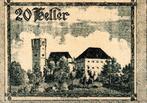 ÖSTERREICH:1920: (Notgeld) Gutschein der Gemeinde ALT-ARBING, Ophalen of Verzenden, Oostenrijk, Los biljet