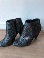 Rainbow enkellaarsjes 37 zwart glinsterend parelmoer, Kleding | Dames, Schoenen, Rainbow, Pumps, Zwart, Ophalen of Verzenden