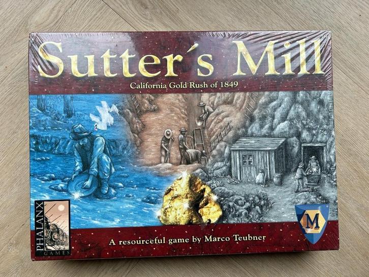 NIEUW | Sutter's Mill Bordspel, Hobby en Vrije tijd, Gezelschapsspellen | Bordspellen, Nieuw, Ophalen of Verzenden
