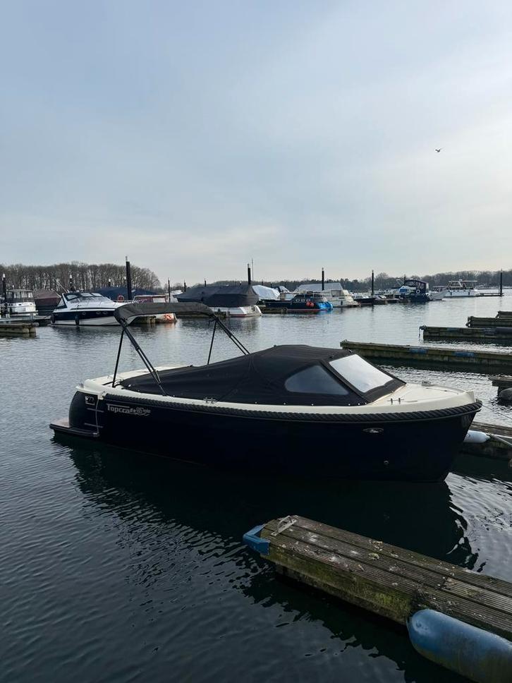Topcraft 605 Tender - met nieuwe geremde pega bun trailer!, Watersport en Boten, Motorboten en Motorjachten, Zo goed als nieuw