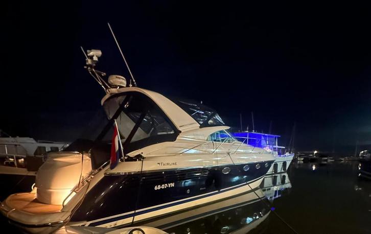 Fairline Targa 43 in topconditie., Watersport en Boten, Motorboten en Motorjachten, Zo goed als nieuw, Polyester, 12 meter of meer