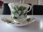 Royal albert Trillium Bone Thee koppen, Gebruikt, Ophalen of Verzenden, Overige stijlen, Kop(pen) en/of Schotel(s)
