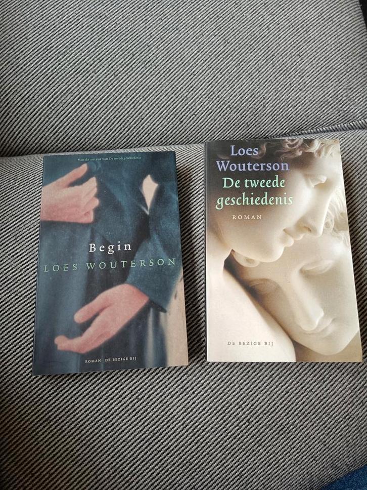 Loes Wouterson - Begin & De tweede geschiedenis, Boeken, Romans, Gelezen, Nederland, Ophalen of Verzenden