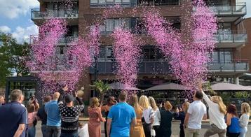 Gender Reveal confetti kanonnen  