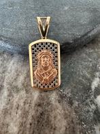 14K Gouden Hanger met Jezus Voorstelling, Nieuw, Ophalen of Verzenden, Goud, Kruis of Symbool