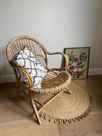Vintage rotan stoel, Ophalen, Riet of Rotan, Zo goed als nieuw, Q