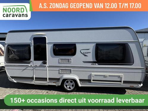 FENDT CARAVAN SAPHIR 465 SG, ENKELE BEDDEN, MOVER, FIETSENDR, Caravans en Kamperen, Caravans, Bedrijf, tot en met 4, 1250 - 1500 kg