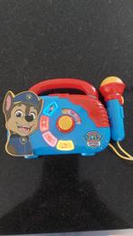 Paw Patrol Radio met Microfoon, Ophalen of Verzenden, Gebruikt, Overige typen, Met geluid
