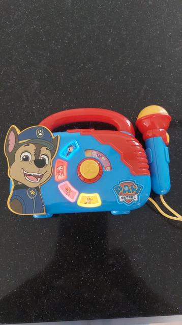 Paw Patrol Radio met Microfoon beschikbaar voor biedingen