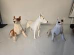 Bull Terrier miniatuur beeldjes ., Verzenden, Zo goed als nieuw