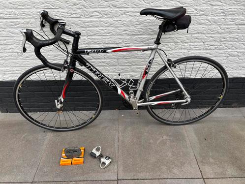 Trek 1200+ mt56 carbon voorvork & zadelpen, Fietsen en Brommers, Fietsen | Racefietsen, Zo goed als nieuw, Overige merken, Meer dan 20 versnellingen