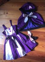 Cheshire Cat Alice in Wonderland cosplay jurk met cape, Ophalen of Verzenden, Gebruikt, Meisje