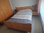 Jaren 60 bed & nachtkastjes, Huis en Inrichting, Slaapkamer | Bedden, Ophalen, Gebruikt, Jaren 60, Tweepersoons