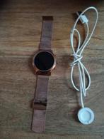 Dameshorloge smartwatch Fossil rose goud in prima staat, Fossil, Ophalen of Verzenden, Zo goed als nieuw, Roze