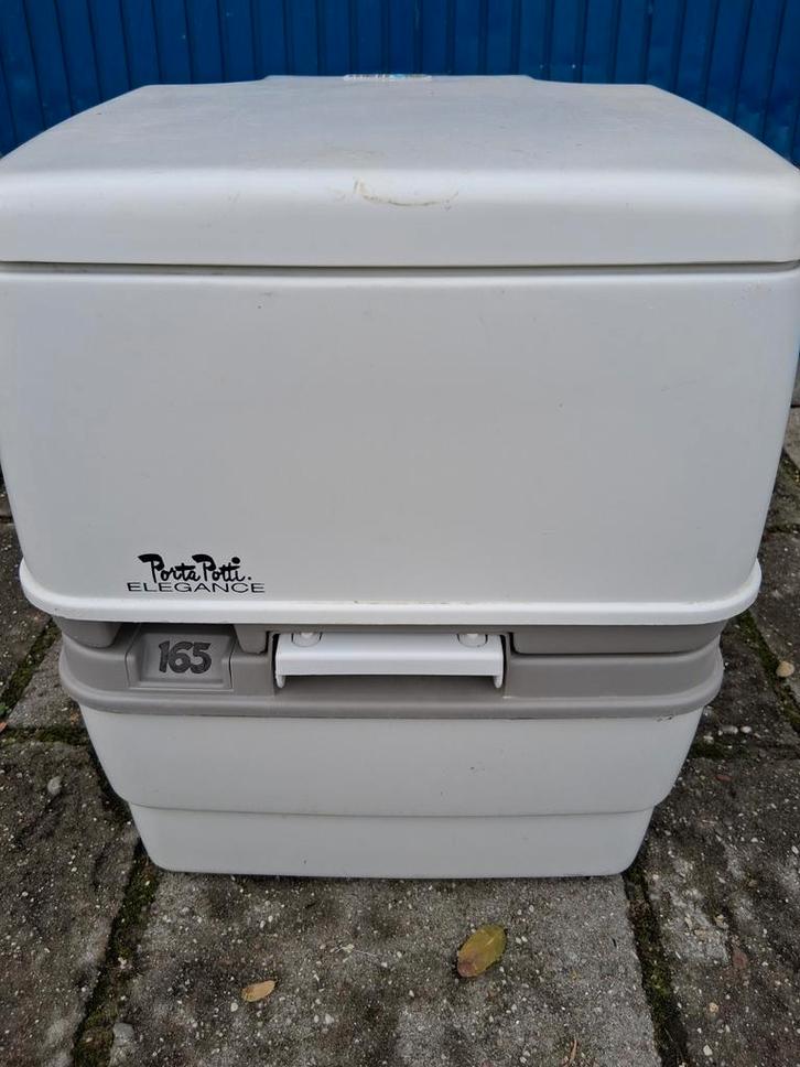 Porta Potti Elegance 165 - Draagbaar Toilet, Caravans en Kamperen, Caravan accessoires, Gebruikt, Ophalen
