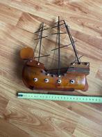 Houten Boot Schip Driemaster VOC, Hobby en Vrije tijd, Modelbouw | Boten en Schepen, Ophalen of Verzenden, Zo goed als nieuw