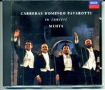 Carreras, Domingo, Pavarotti, Mehta – In Concert 17 nrs CD, Cd's en Dvd's, Ophalen of Verzenden, Zo goed als nieuw, Opera of Operette
