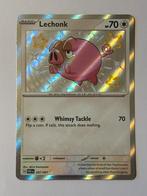 Lechonk PAF 207/091 Paldean Fates Baby Shiny, Hobby en Vrije tijd, Ophalen of Verzenden, Nieuw, Losse kaart, Foil
