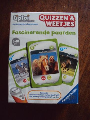 Tiptoi Fascinerende paarden - quizzen & weetjes beschikbaar voor biedingen