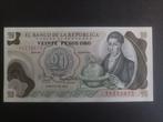 20 Pesos Colombia unc 1982, Postzegels en Munten, Los biljet, Ophalen of Verzenden, Zuid-Amerika