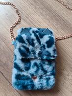 Kat Tasje Top Model - Telefoon Tasje Grijsblauw Goldplated, Ophalen of Verzenden, Nieuw, Overige kleuren