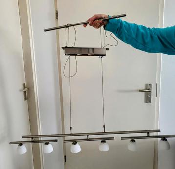Hanglamp met 6 lampjes (2x3draaibaar) beschikbaar voor biedingen
