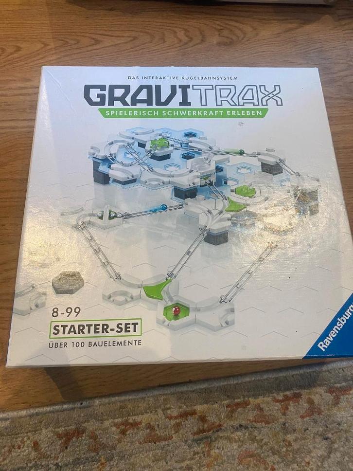 Gravitrax Starterset + uitbreiding interactief baansysteem, Kinderen en Baby's, Speelgoed | Educatief en Creatief, Zo goed als nieuw