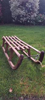 Vintage Houten Slee Davos, Ophalen