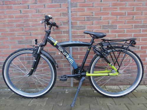 #5 ALS NIEUW! Batavus Snake 26 inch, 43 cm. zwart-geel, Fietsen en Brommers, Fietsen | Jongens, Zo goed als nieuw, 26 inch of meer