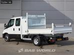 Iveco Daily 35C14 Kipper met Kist Dubbel Cabine Dubbellucht, Stof, Gebruikt, Euro 6, Iveco