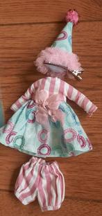 Schattig nieuw 3 dlg kleding setje voor bjd middie blythe., Verzamelen, Ophalen of Verzenden, Nieuw, Kleertjes