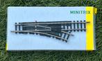 Minitrix N Wissel rechts R1 24 T14953, Gelijkstroom, Trix, Rails, Ophalen of Verzenden