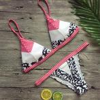 Roze wit gestreepte push-up bikini (push up dames vrouwen), Kleding | Dames, Badmode en Zwemkleding, Verzenden, Nieuw, Bikini