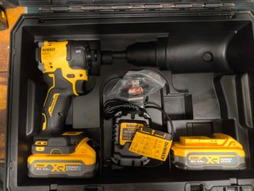 DeWalt DCF870 Hydraulische Schroefmachine + 2x Powerstack beschikbaar voor biedingen