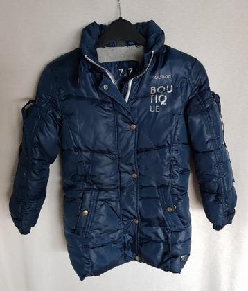 Mooie blauwe SEVEN ONE SEVEN - 717 winterjas mt 122-128.   beschikbaar voor biedingen